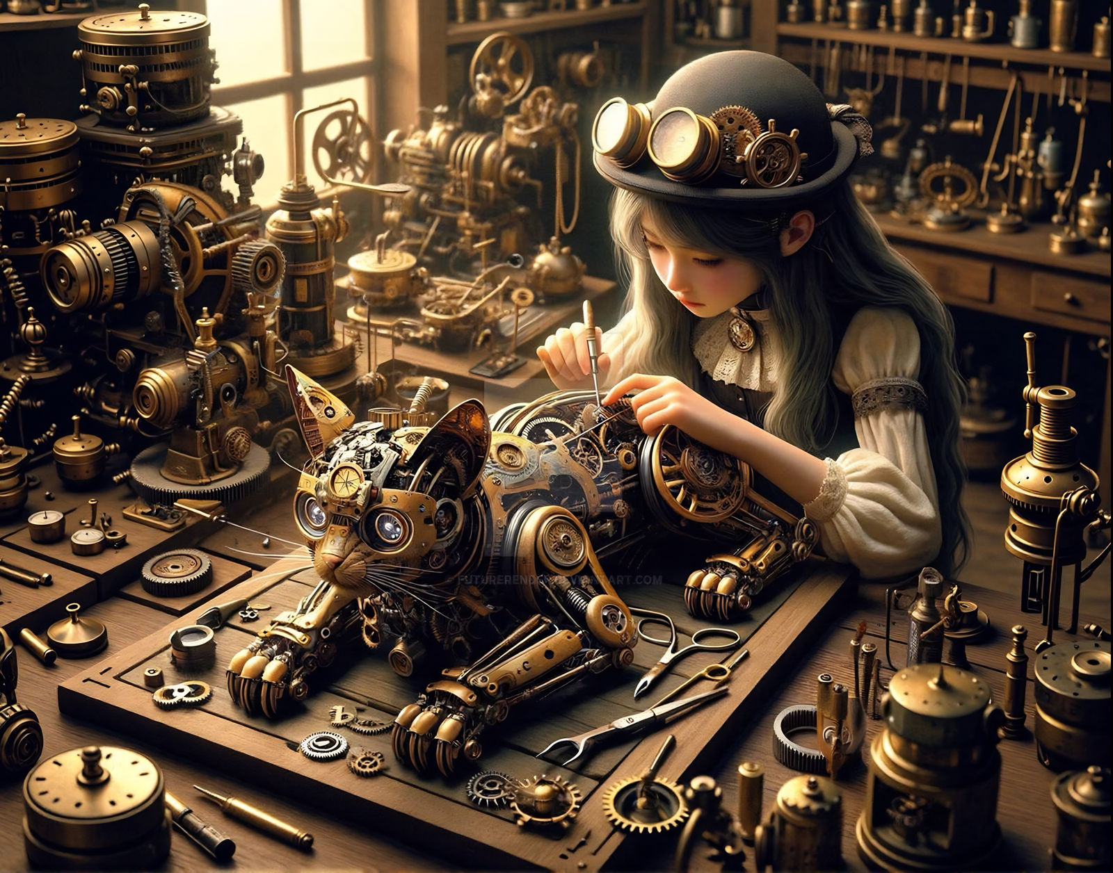 Steampunk Woman