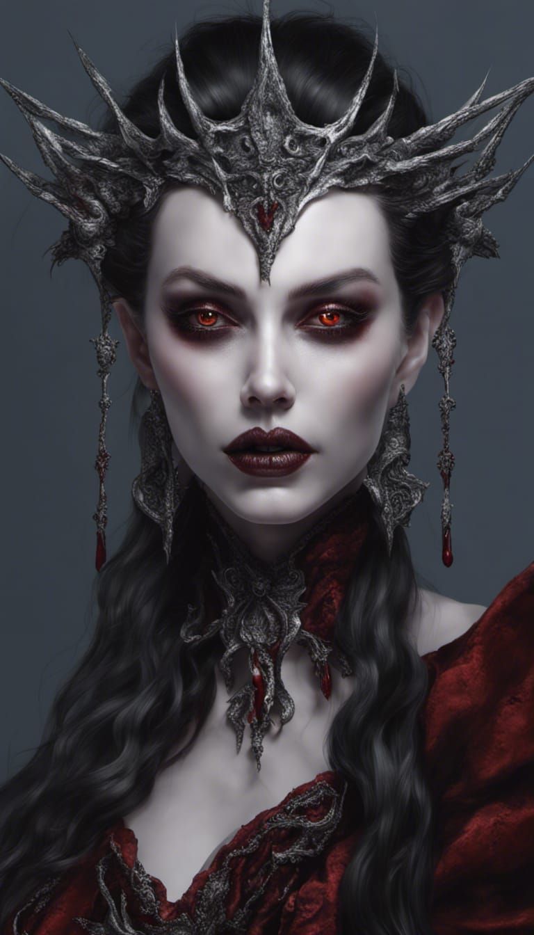 Vampire Queen - AI Generated Artwork - NightCafe Creator