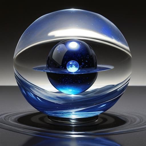 A sapphire extract sphere