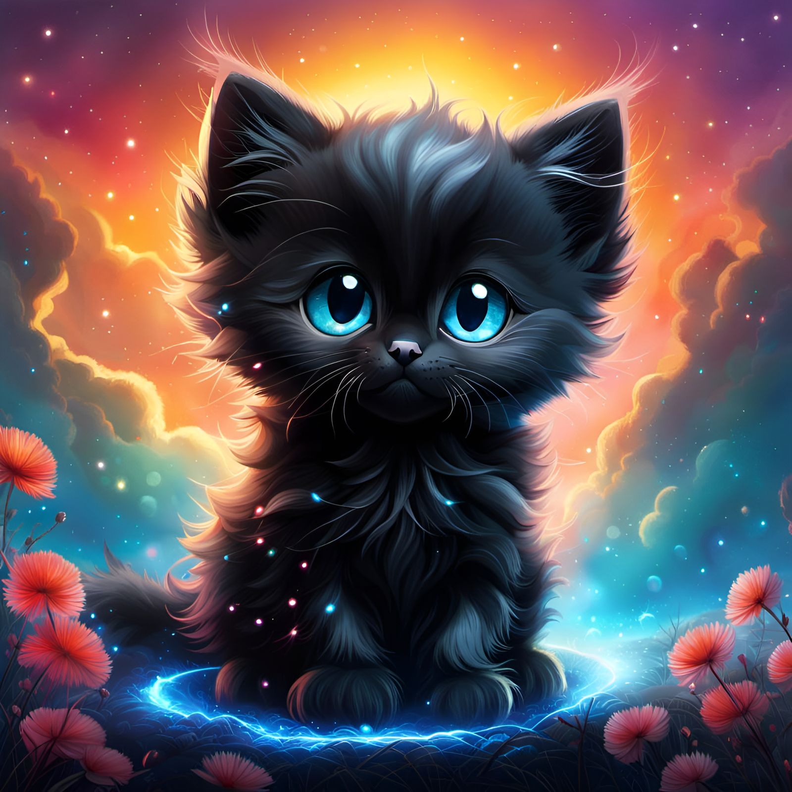 Meow! - AI Generated Artwork - NightCafe Creator