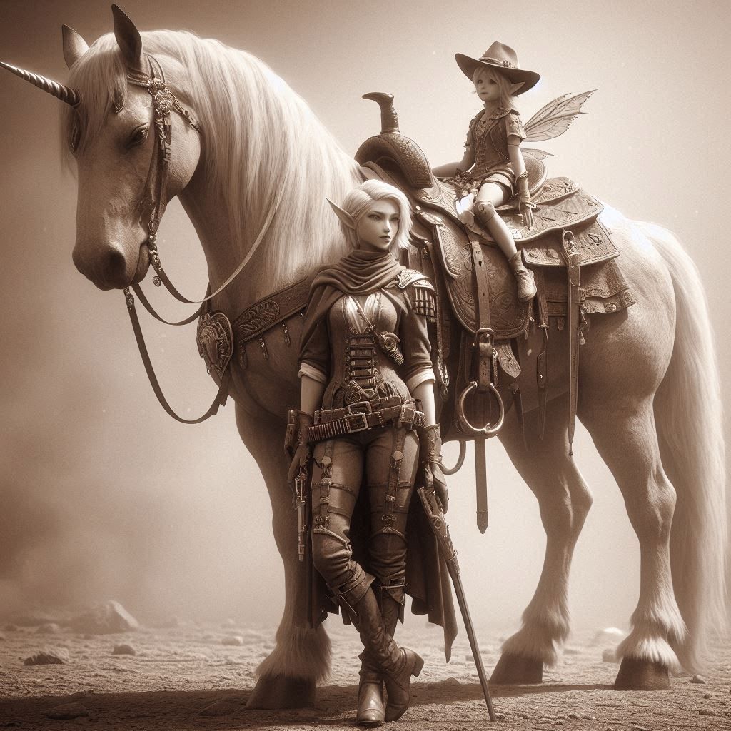 Sisters in a human world