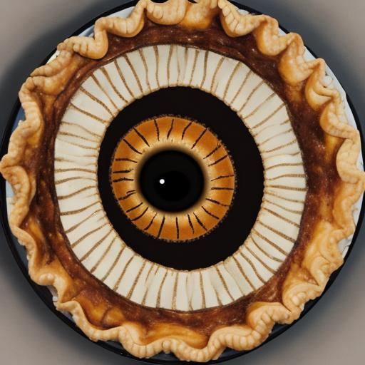 eye's pie - AI Generated Artwork - NightCafe Creator