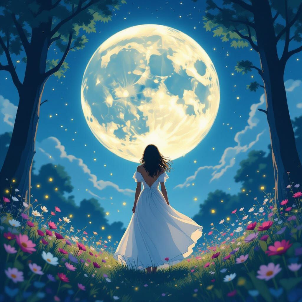  Capturing the Flower Moon