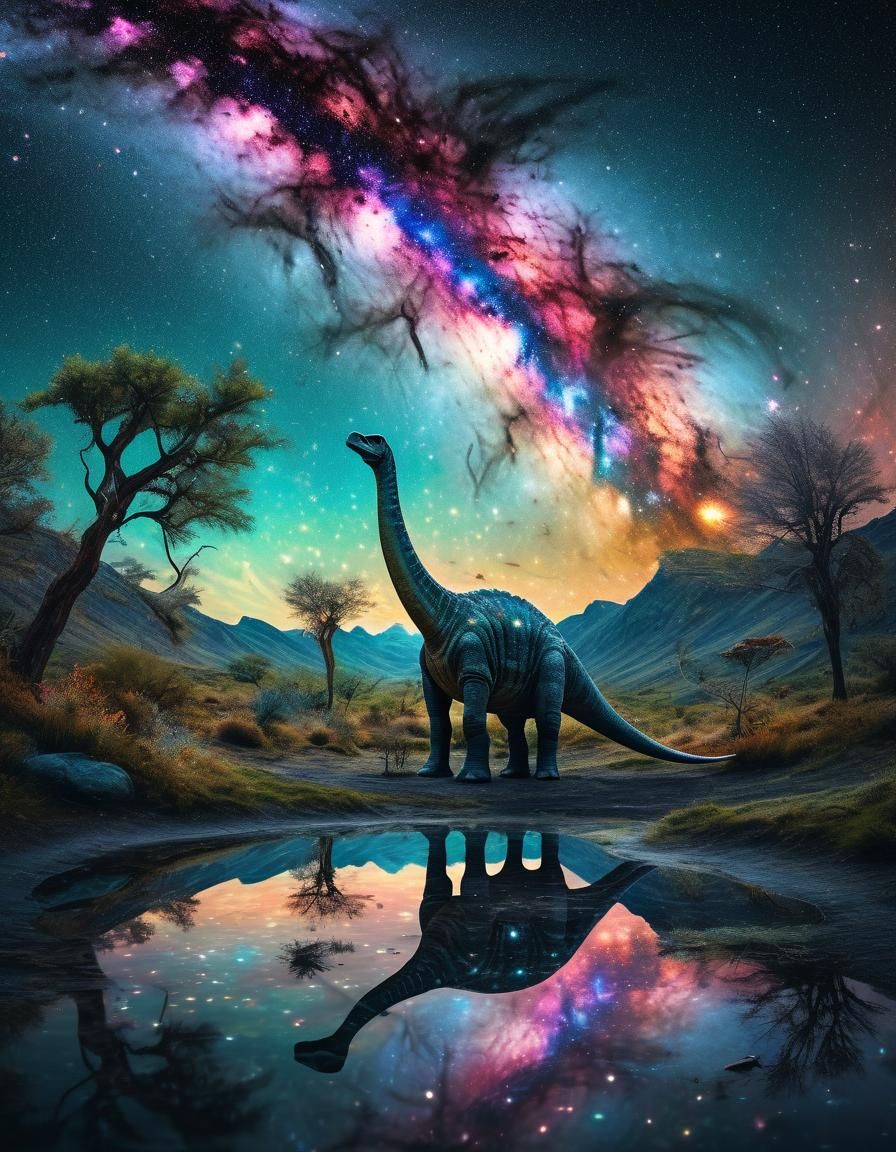 Brachiosaurus.  by @proofman