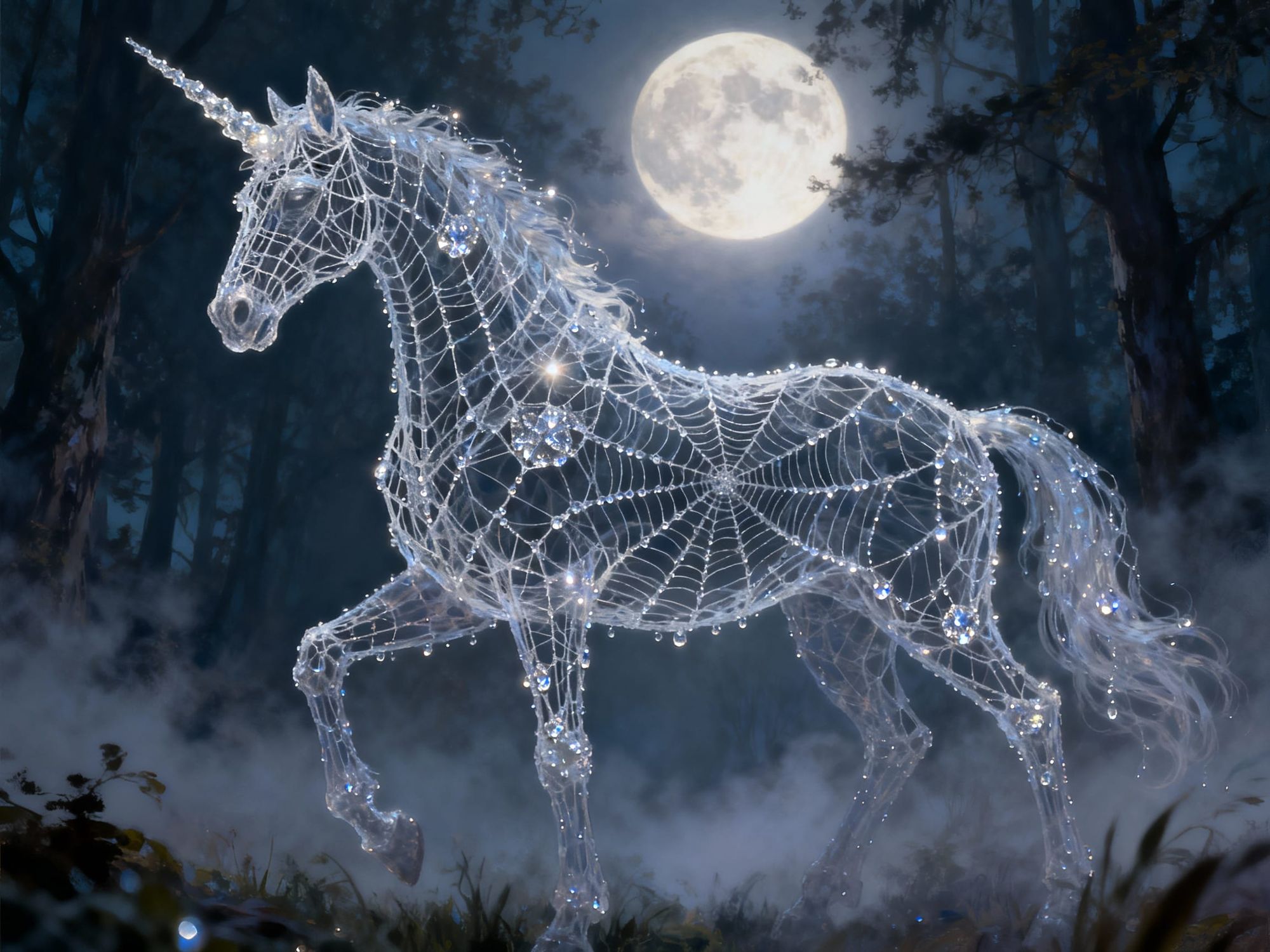 Spiderweb Unicorn - Start Image 2