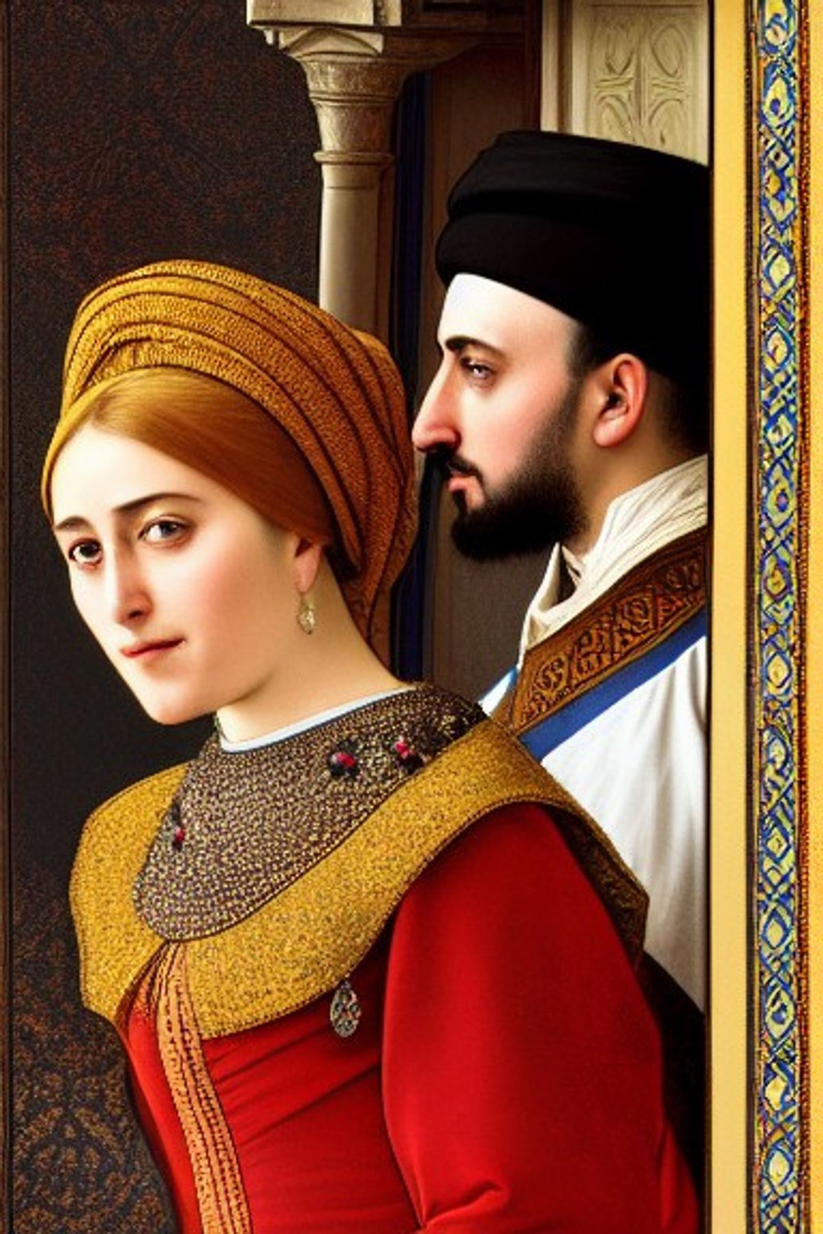 Historical Couples Suleiman The Magnificent And Hurrem Sultan AI historical-couples-suleiman-the-magnificent-and-hurrem-sultan-ai