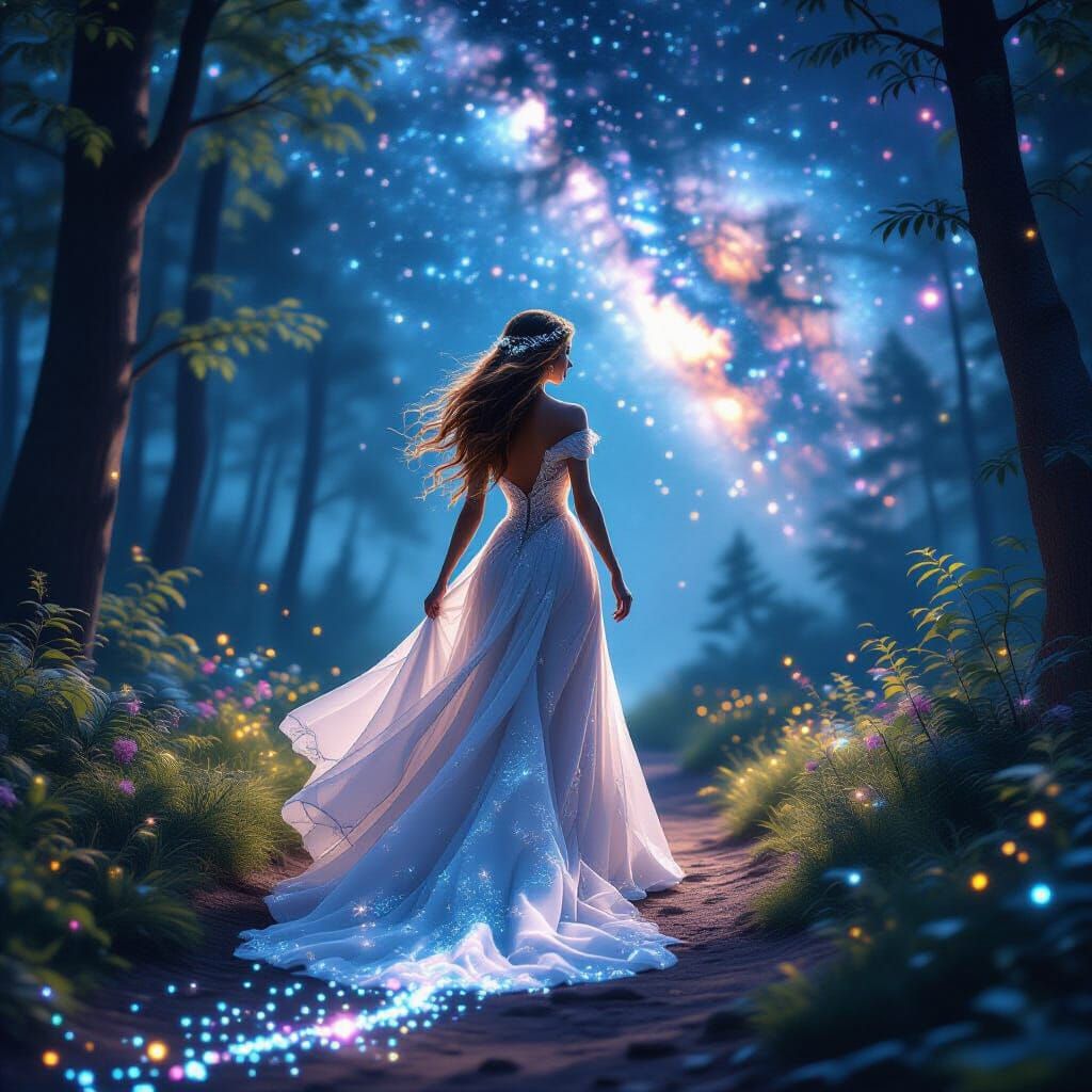 My glowing path  by @Setra134