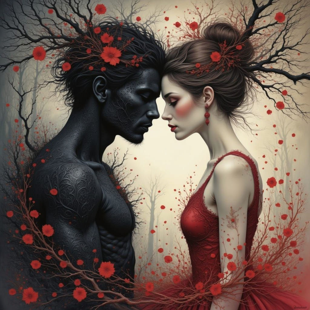 a couple in love, a circle unbroken The seasons keep changing; it always remains, Spring will melt the snows of winter, And the summer gives...