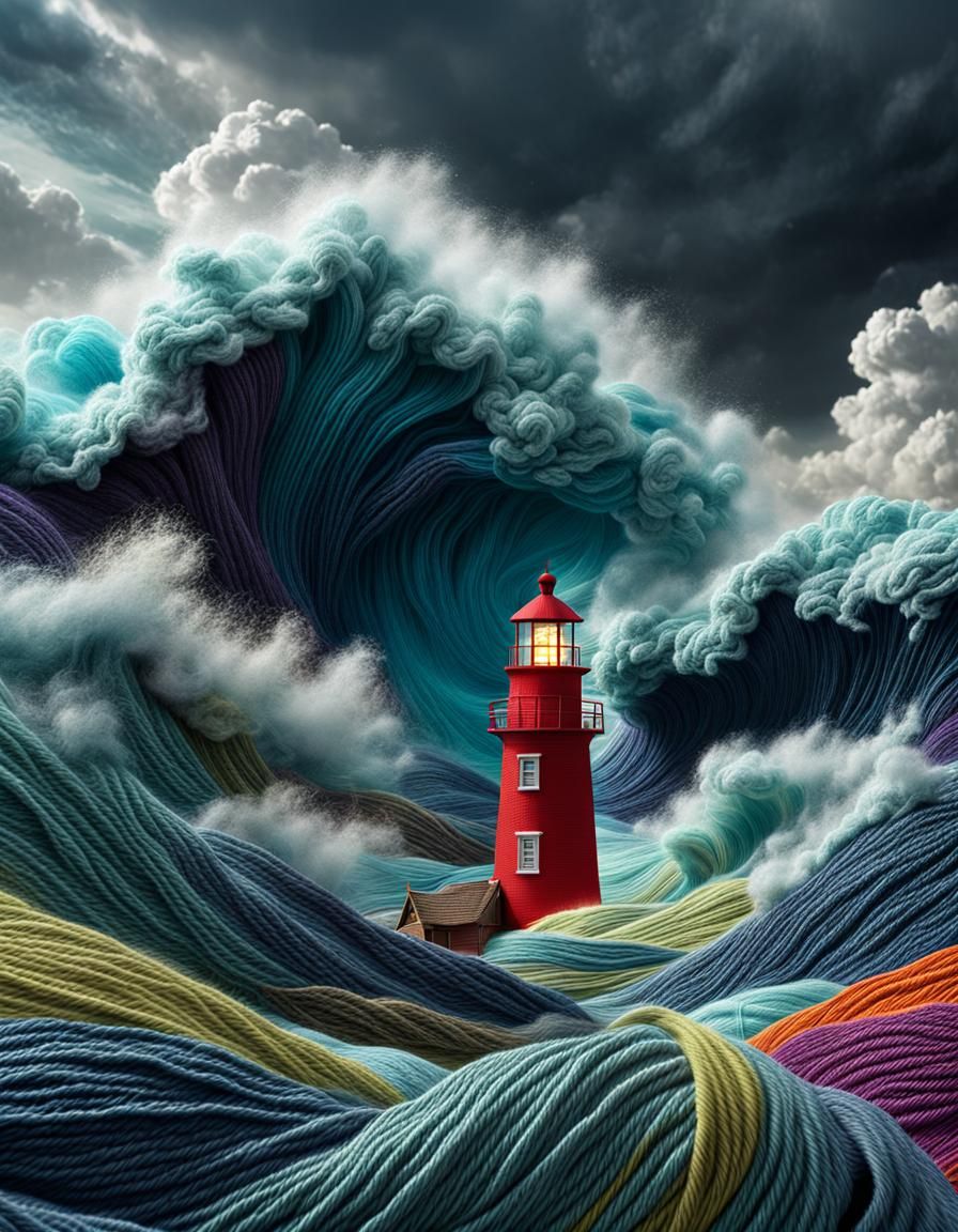 Yarn Storming  by @George Stanley