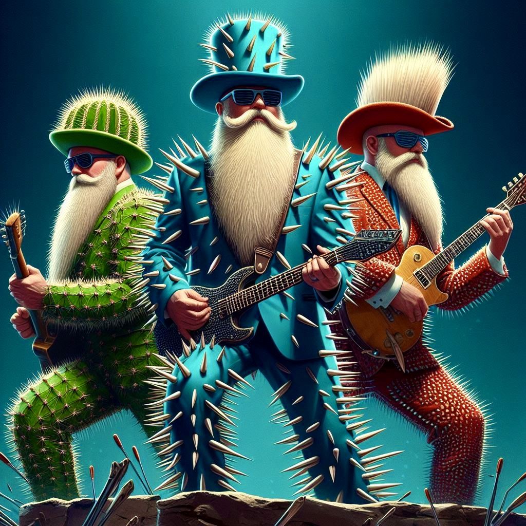 ZZ Top: “'Cause Every Girl Crazy 'bout a Sharp Dressed Man!”🎵