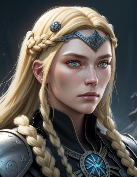 Norse Princess 16 - AI Generated Artwork - NightCafe Creator