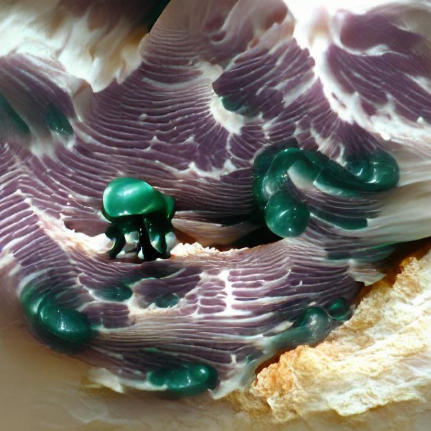 Malachite mushroom