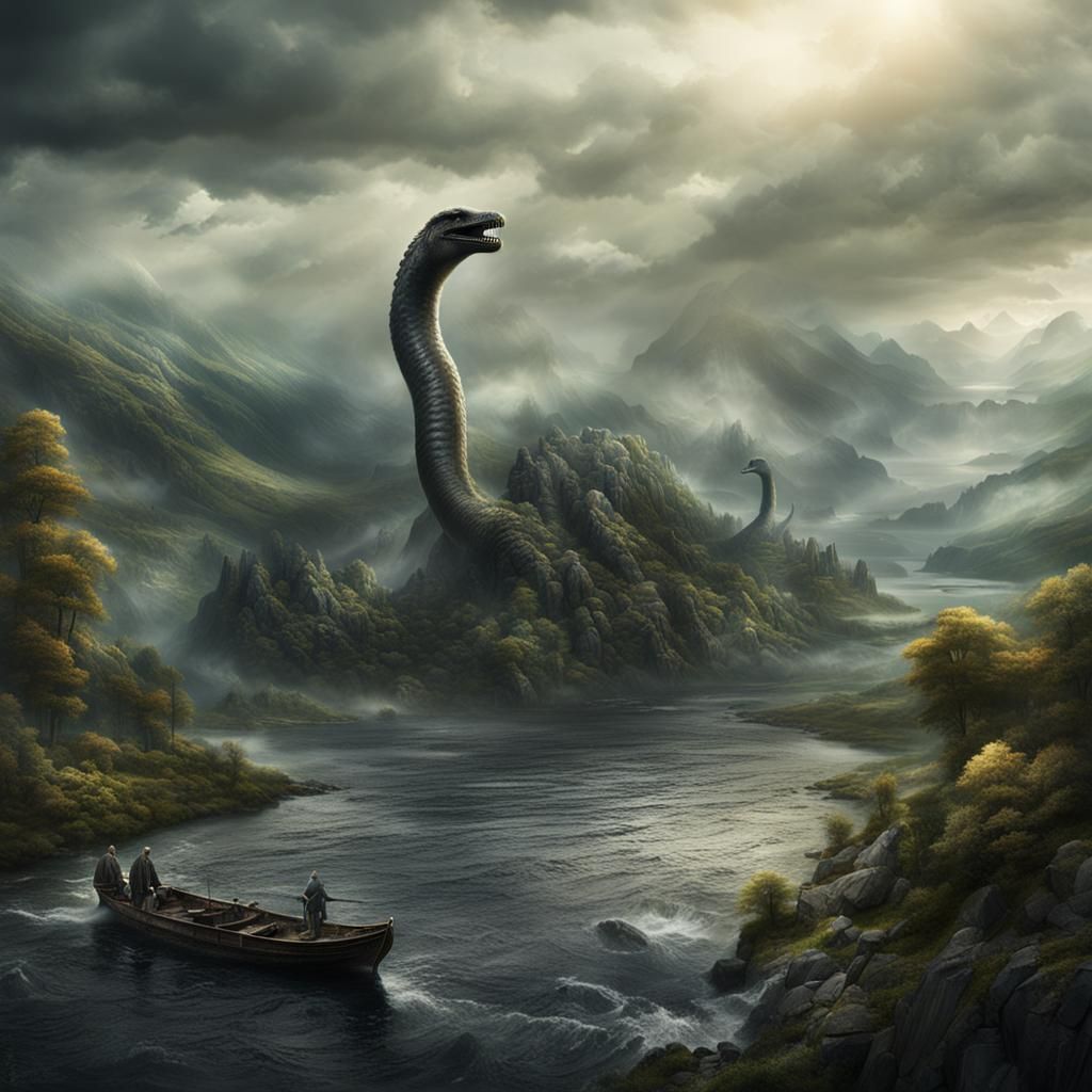 Loch Ness Monster's habitat