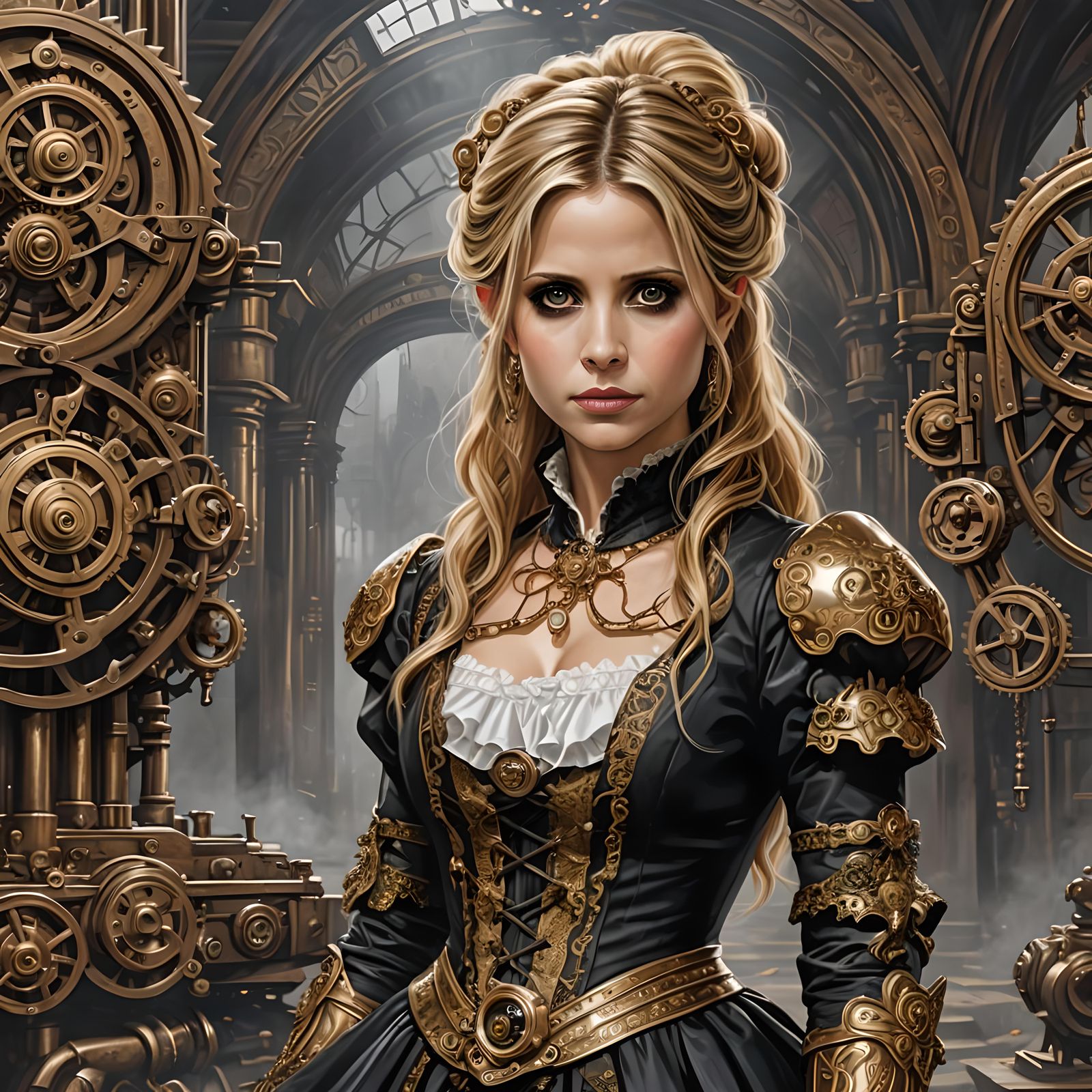 Buffy Summers steampunk cover