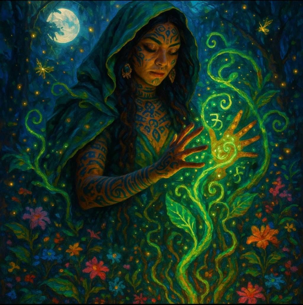Shaman woman