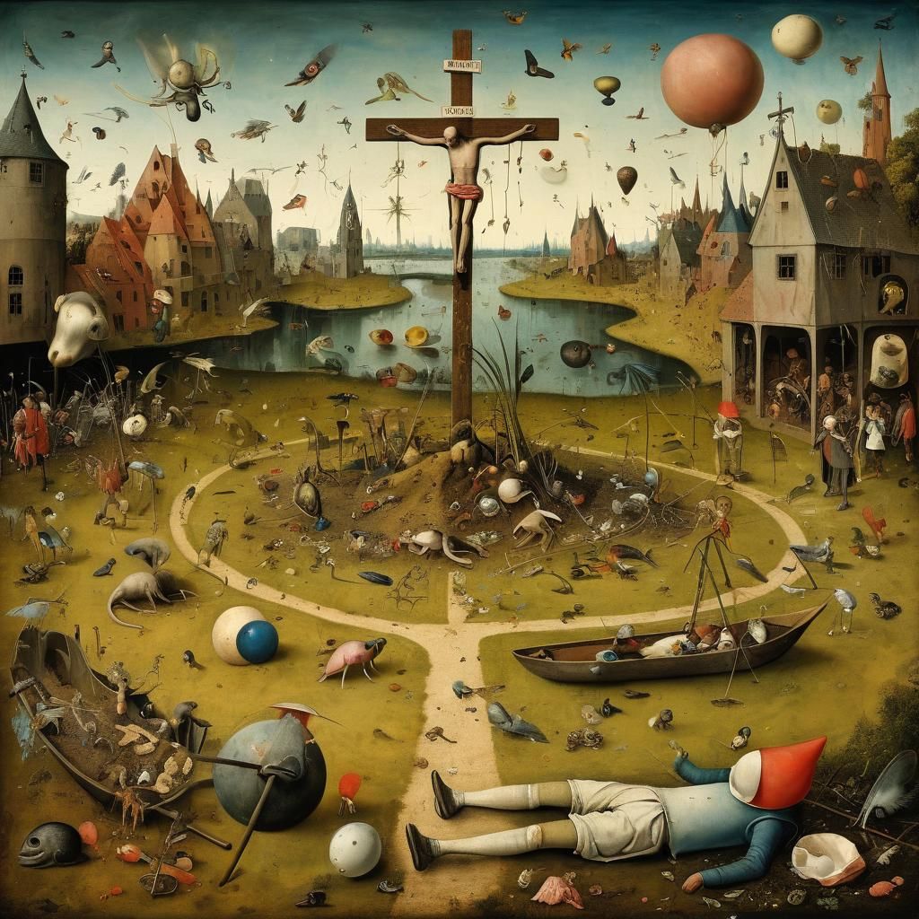 Lucid dream by Hieronymus Bosch