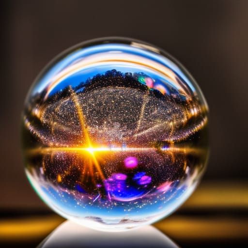 Chaos in a Sphere  by @AquamarineOwl