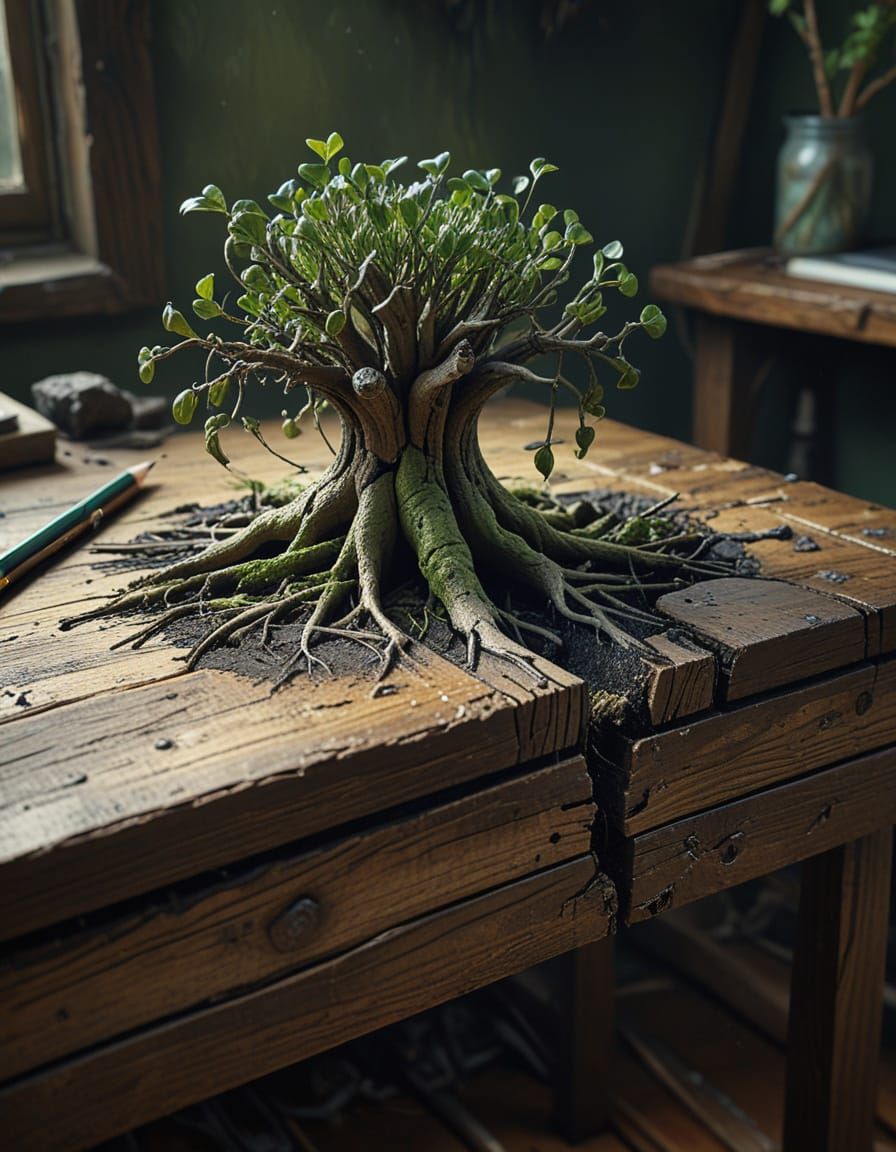 Roots  by @DeliaPeabody