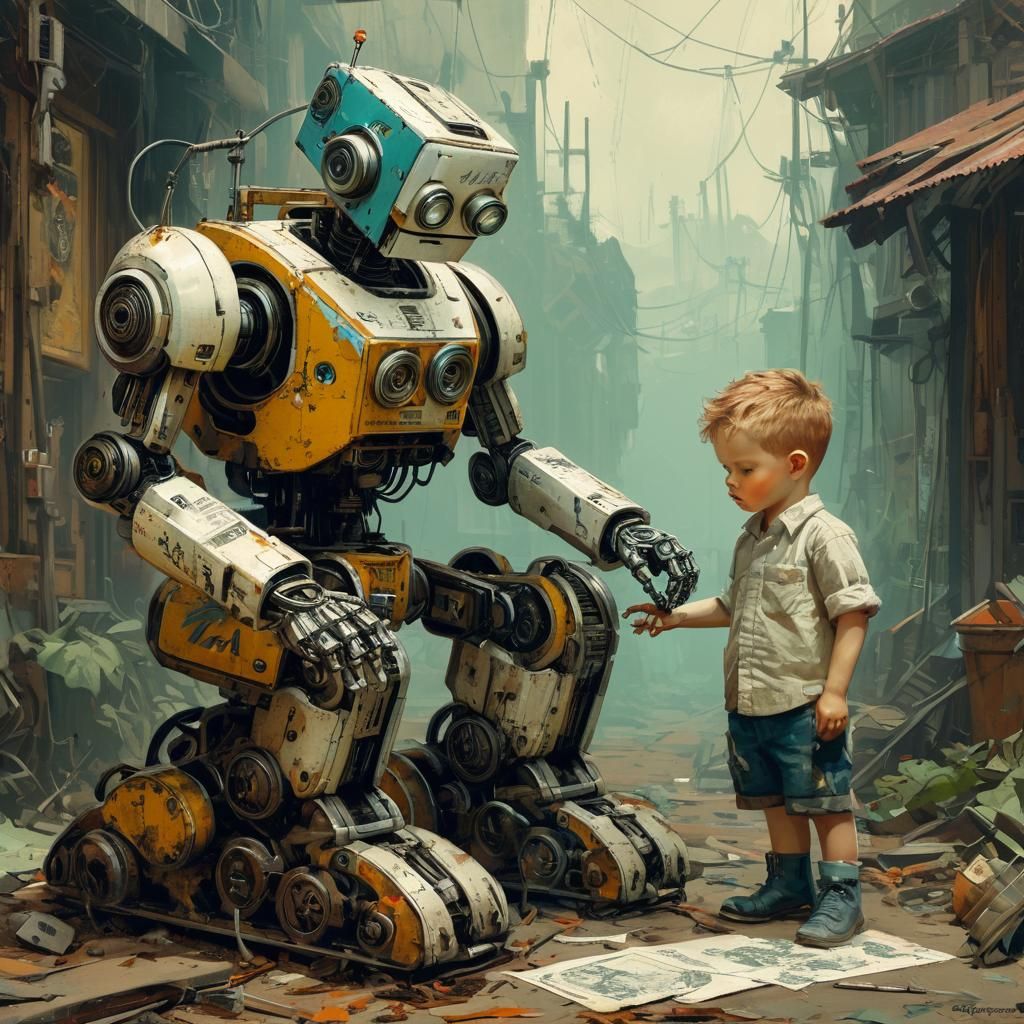 Robot and his Boy