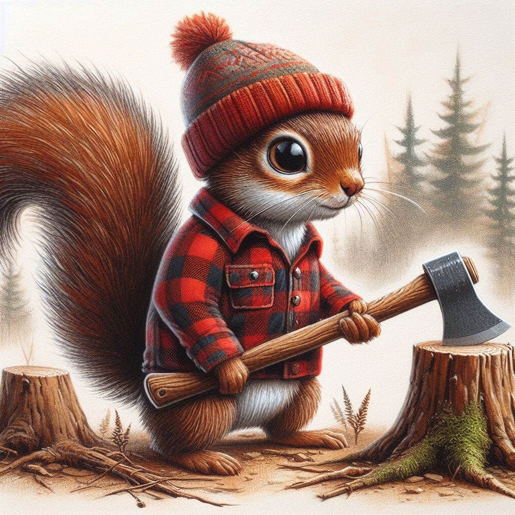 Lumberjack Squirrel