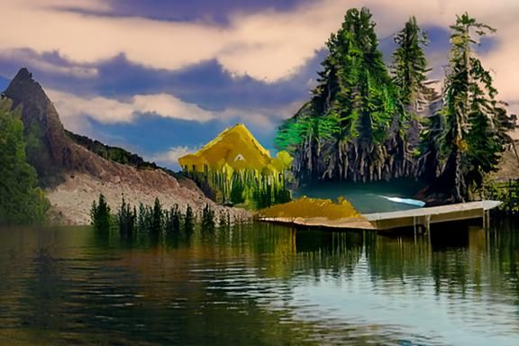 Secluded Lake