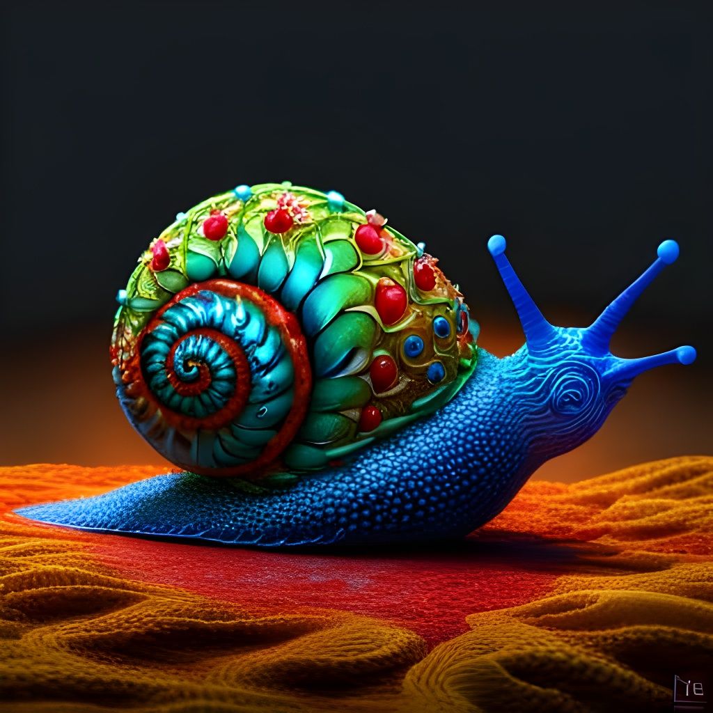 Psychedelic Snail