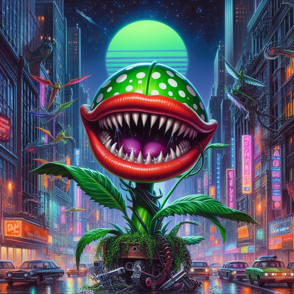 hajime sorayama cyberpunk retro 80s sci-fi futurism Little S...