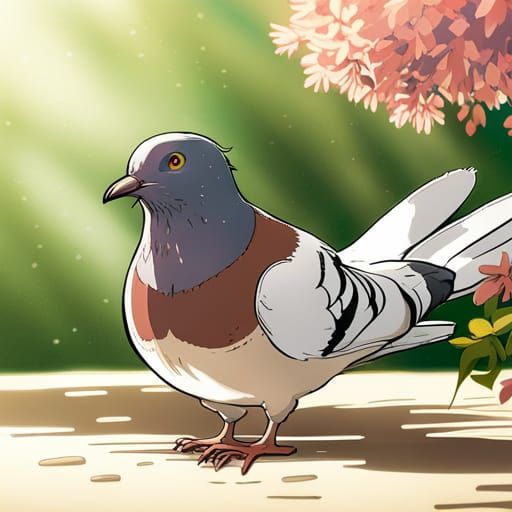 SDXL pigeon