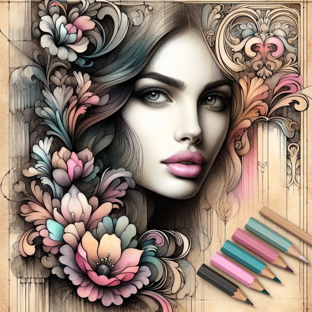 Colour Me Beautiful Ai Generated Artwork Nightcafe Creator