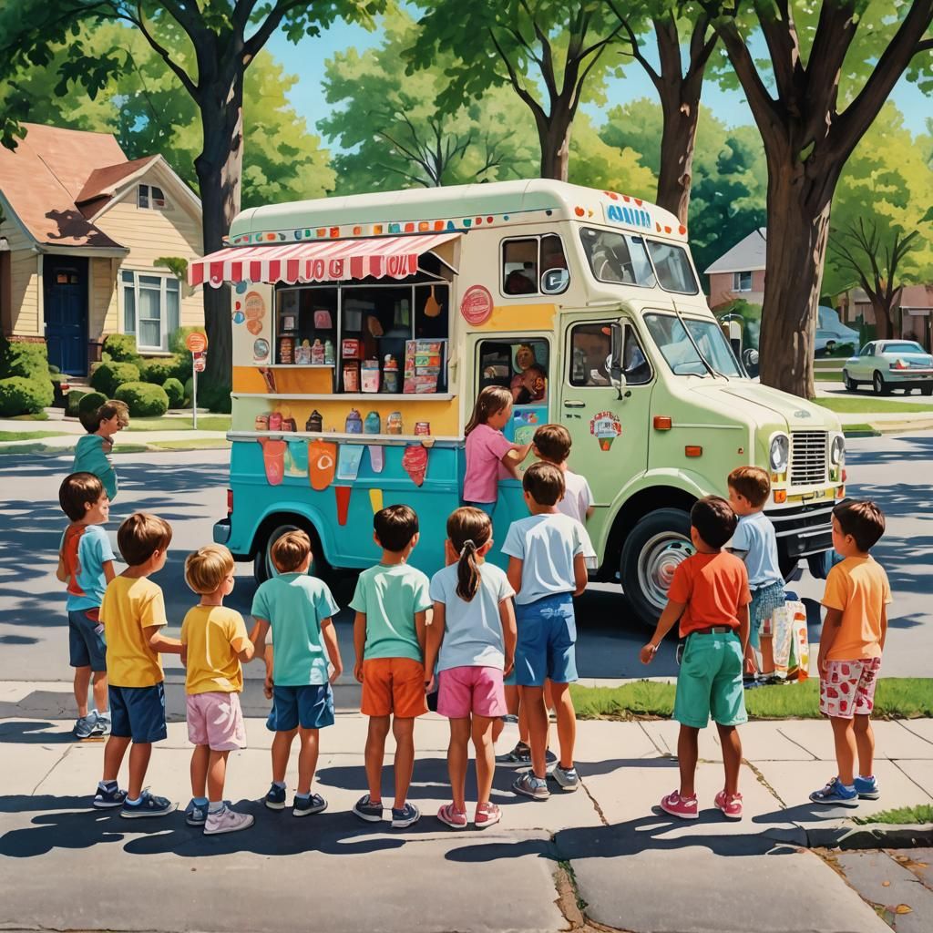 The Ice Cream Truck  by @Hilo Girl