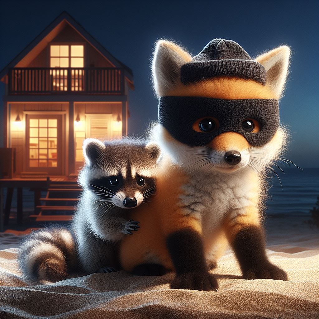 Bandit fox