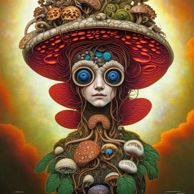 Fungi Girl 4152