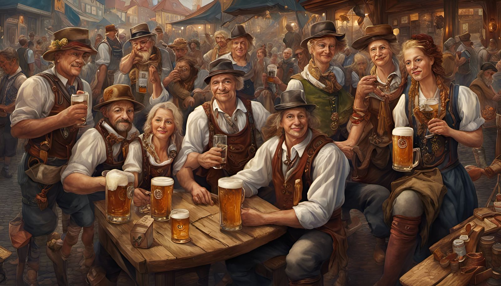 Oktoberfest - AI Generated Artwork - NightCafe Creator