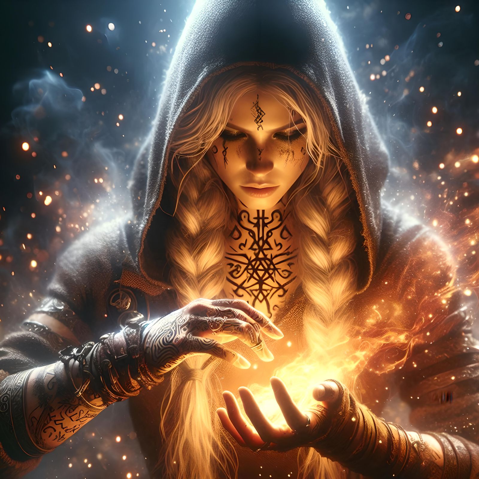 “Sacred Flame of Sol, Shine Light in these Hallways and Guide my Way”