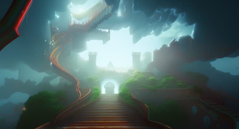 Shattered land