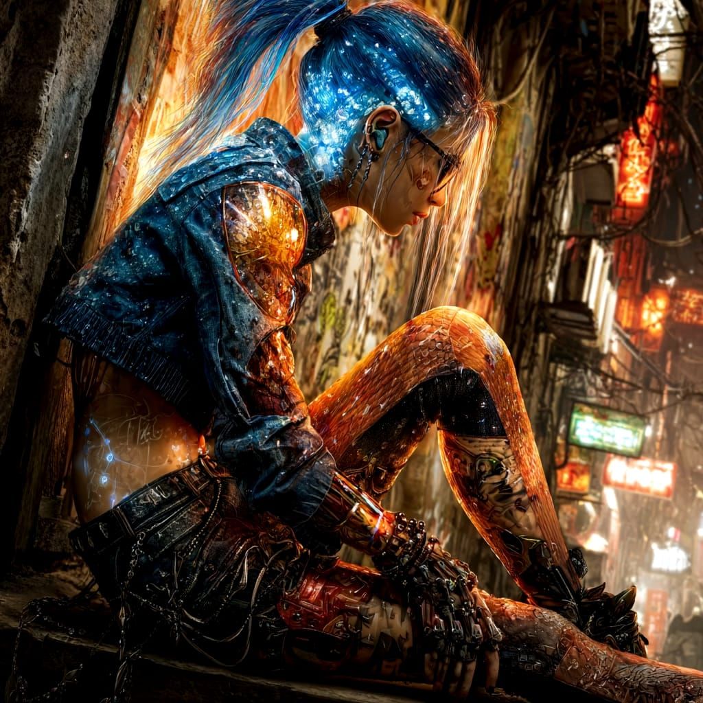 Dreamer of the Data Stream, a Moment of Coded Silence