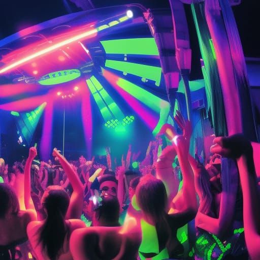 kinky rave night club