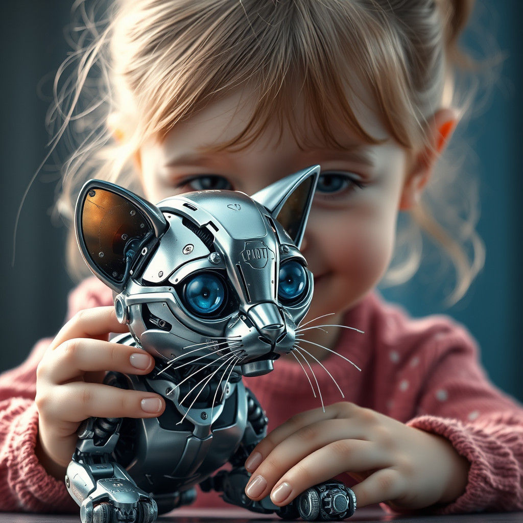 Kitty the Petroid Cat  by @Marjon