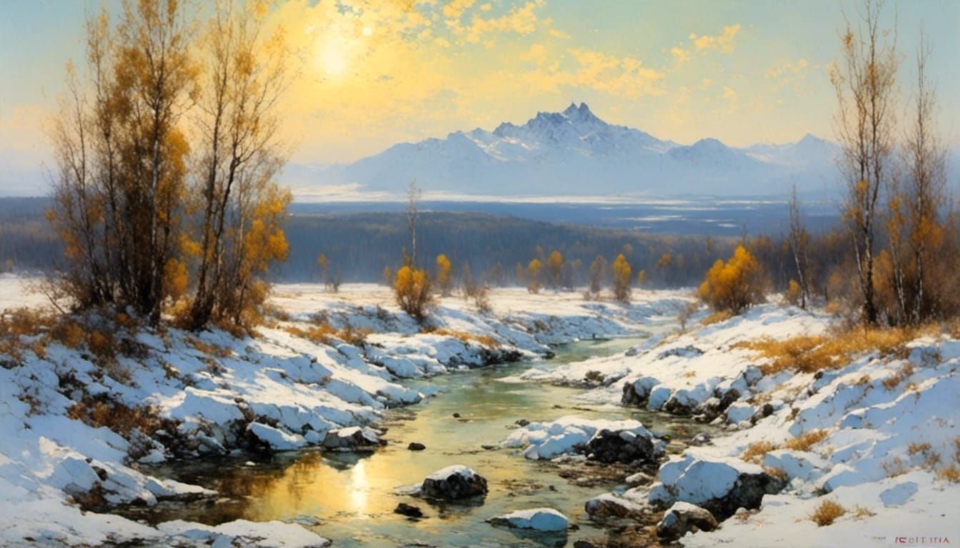 Winter landscape 8