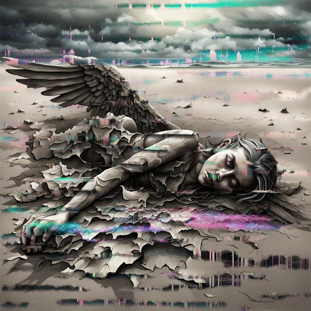 Broken Into the Glitch  by @Onyx