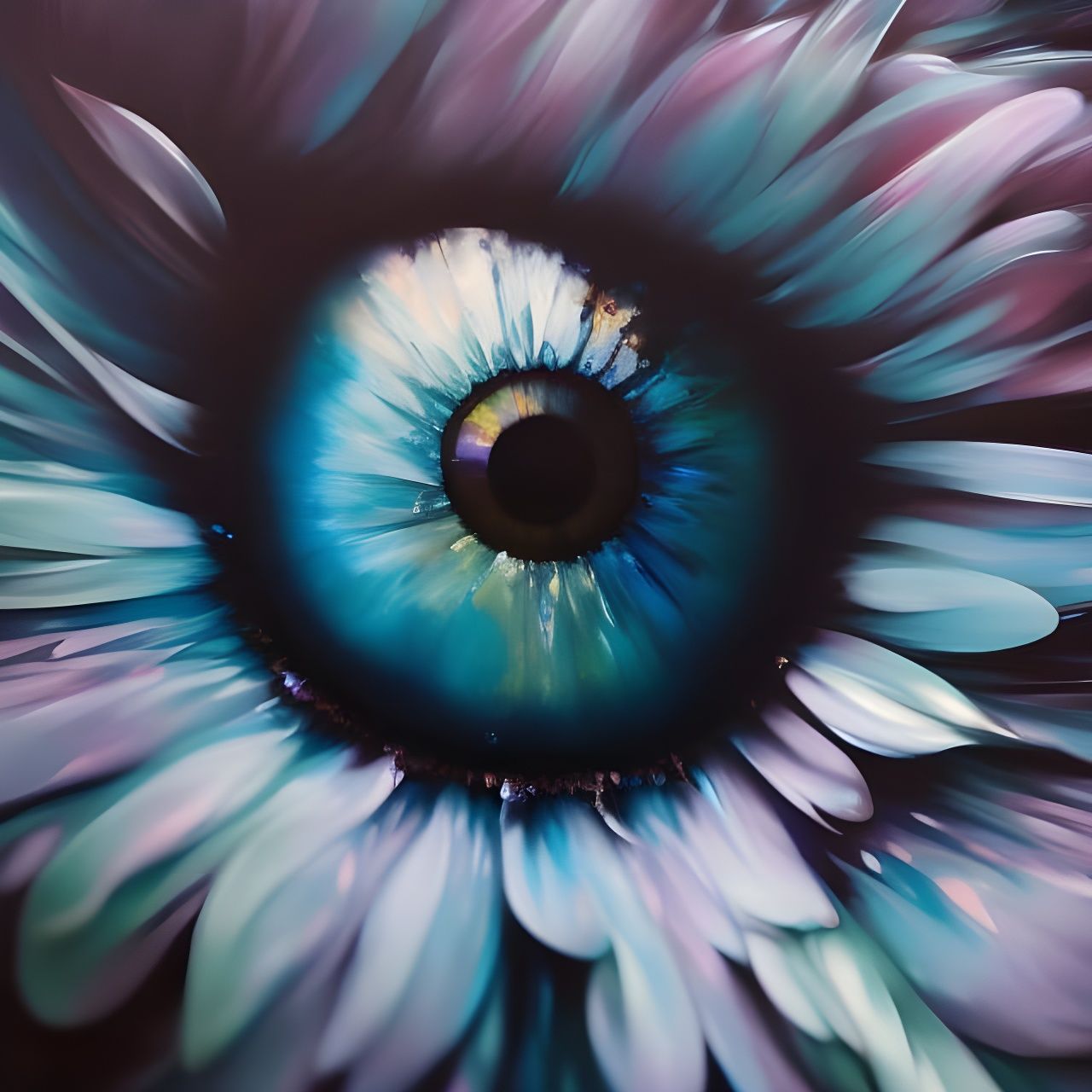 The Flowers Have Eyes AI Generated Artwork NightCafe Creator