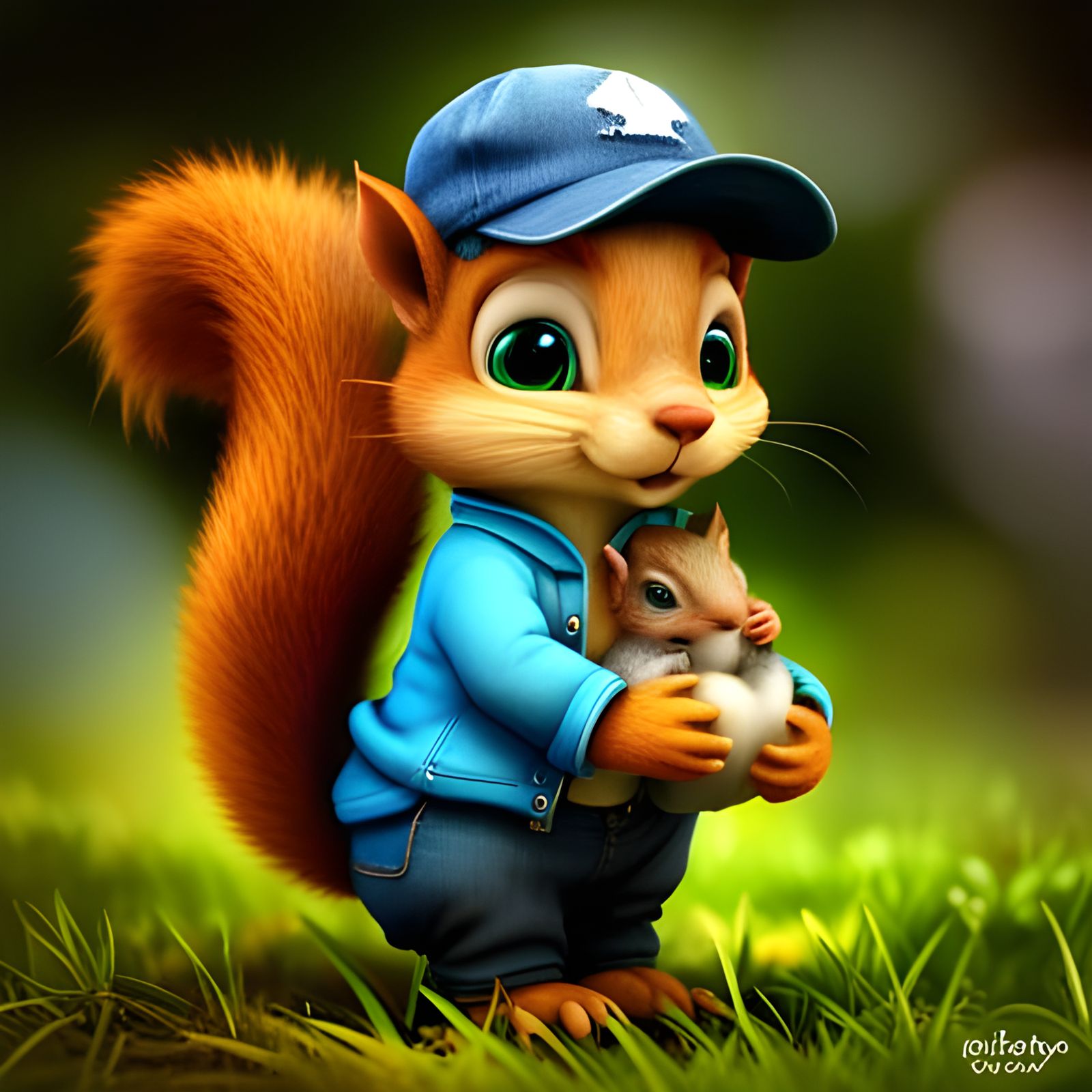 Daddy Squirrel  by @ftm msv