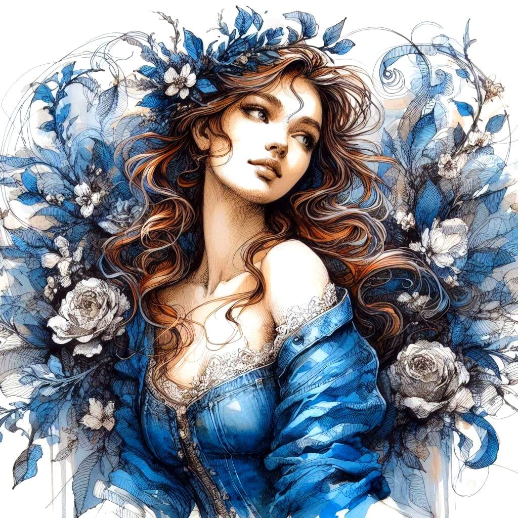 Blue