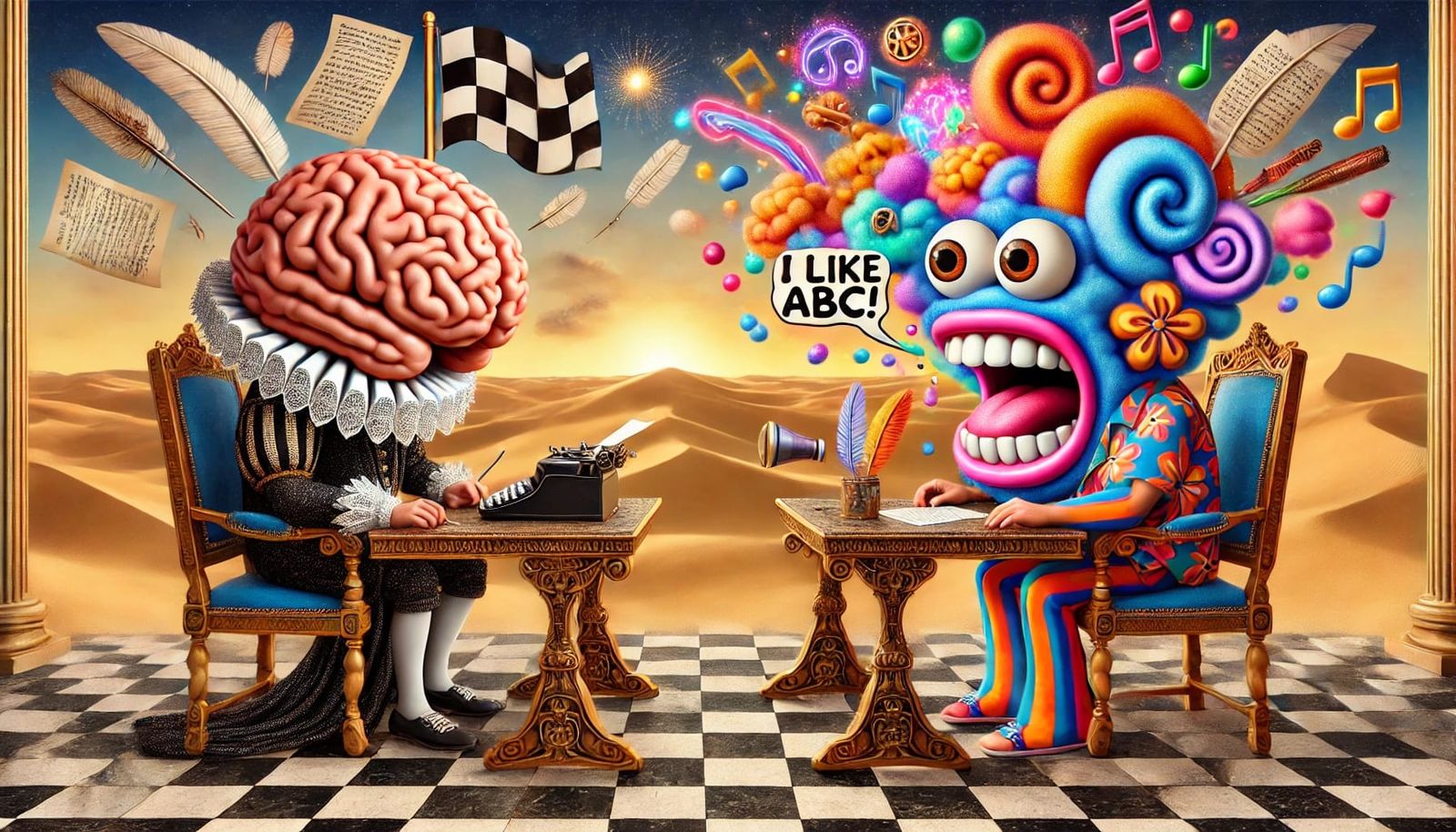 Brain vs Mouth: On the Antagonistic Symbiosis of Brainus rat...