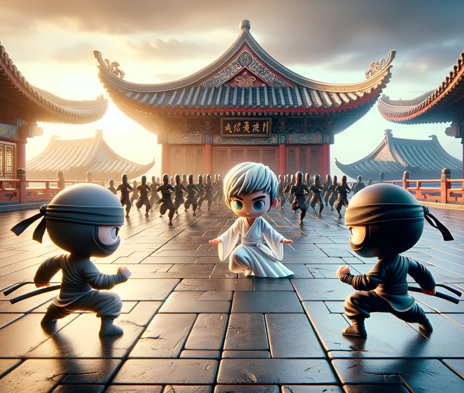 The Kung Fu Master's Final Battle