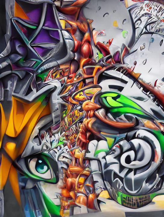 deviantart graffiti detailed painting 8k resolution