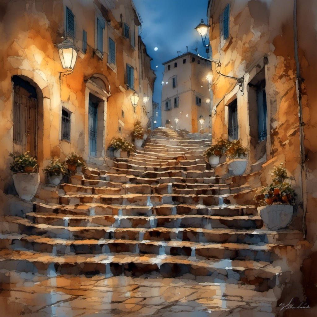 stairs in rome