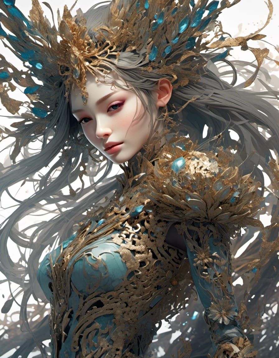 <lora:High Voltage:1.0> 8k; insanely detailed ballet dancer on stage; golden ratio; glitter; seated audience; sparkling particles; depth of...