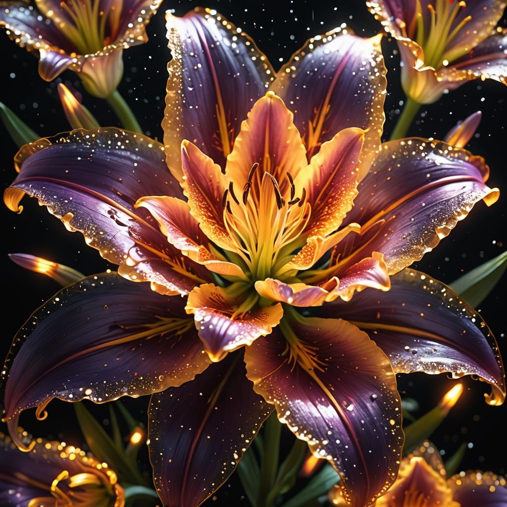 Royal Fae Lily  by @Schmooz