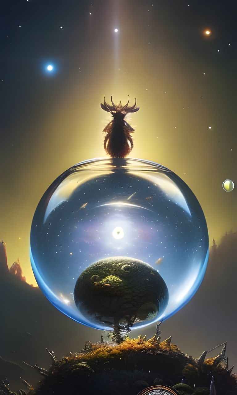The horned Mother of Myths